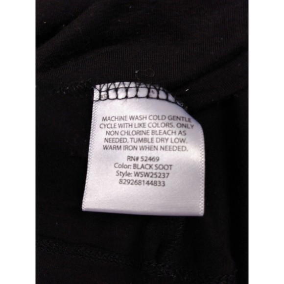 WHITE STAG WOMENS T-SHIRT BLACK  SIZE 3X 22W/24W - Picture 10 of 12